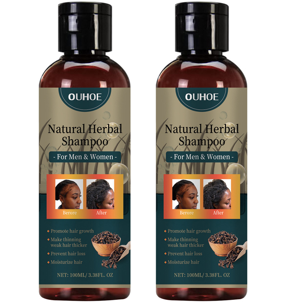 Hair Care Natural Ingredients - 2pcsx100ml Sampo Penumbuh Rambut Formula Penumbuh