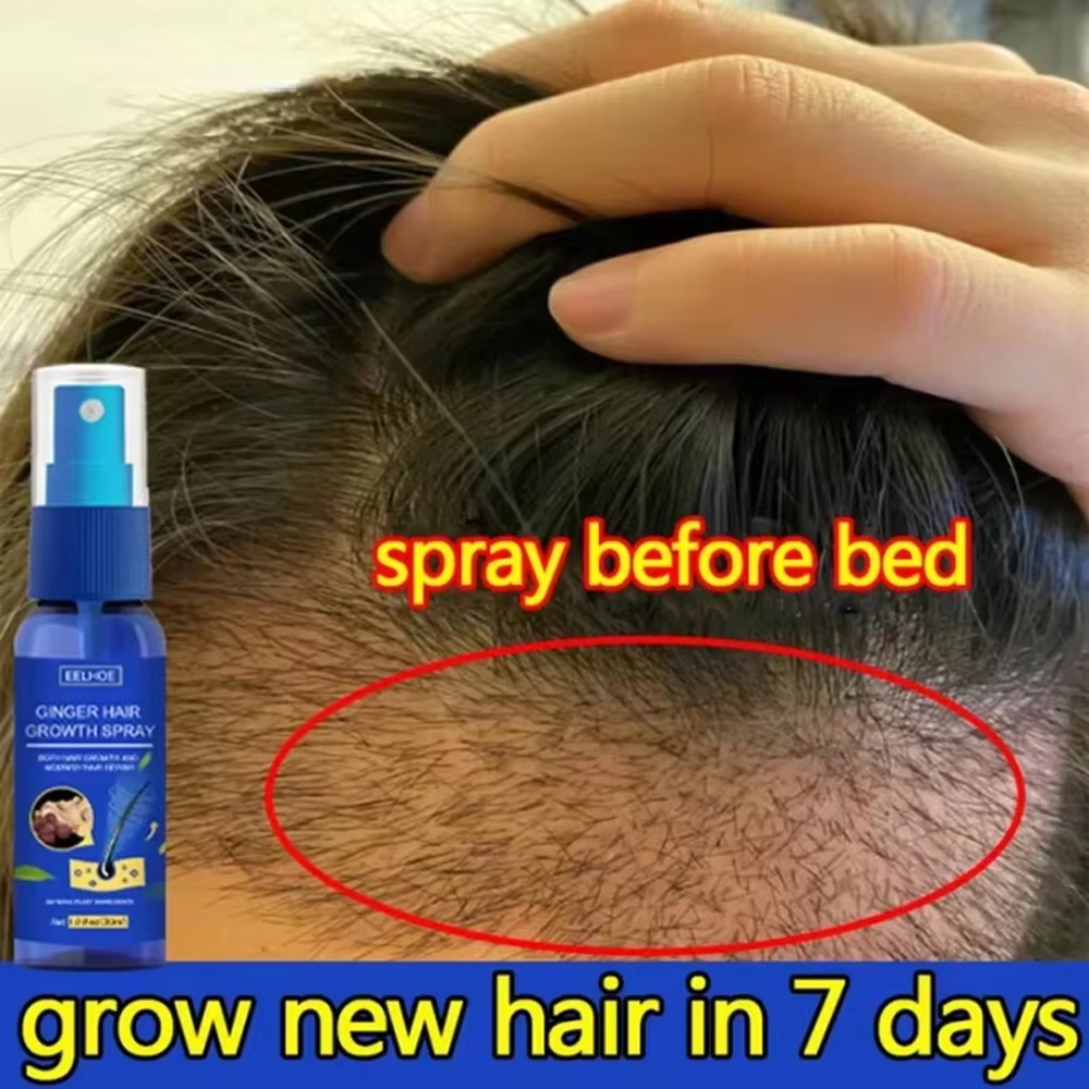 Hair Care Growth - Semprotan Penumbuh Rambut Jahe Cepat, Serum