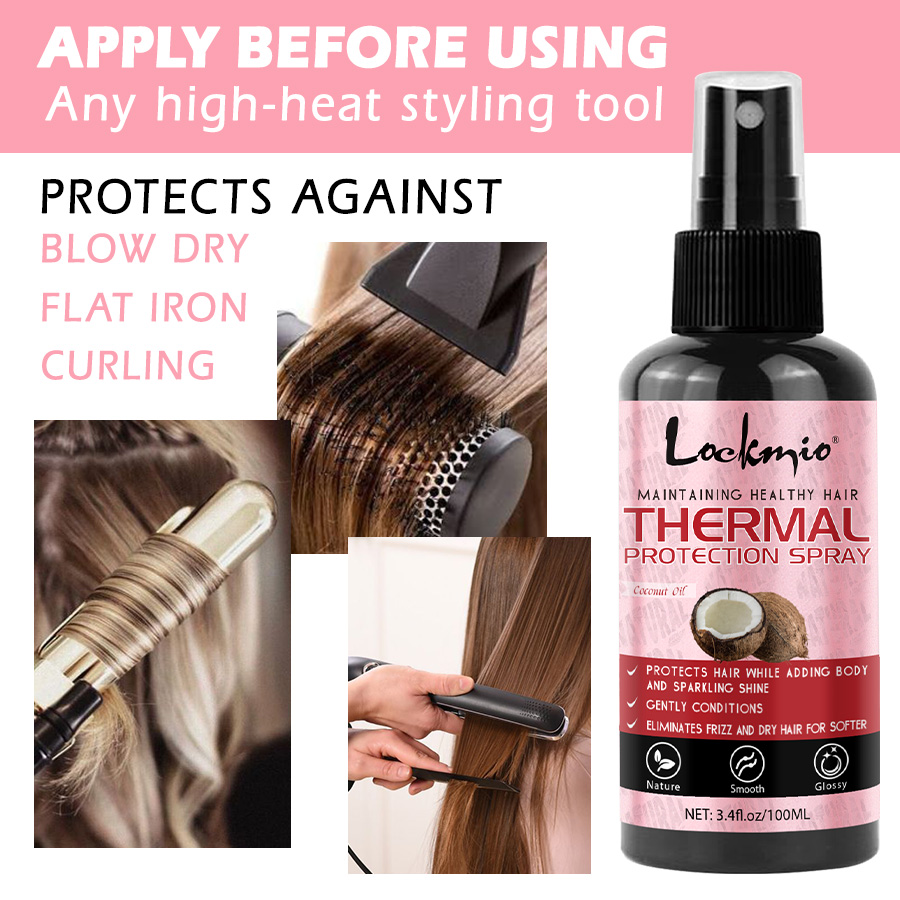 Semprotan Pelindung Panas, Bon - Hair Care Natural Ingredients ulasan dan harga