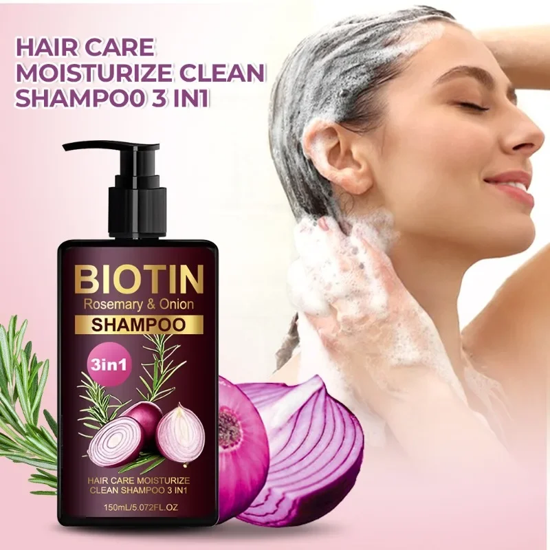 150ml BIOTIN Rosemary & Onion  - Hair Care Natural Ingredients ulasan dan harga