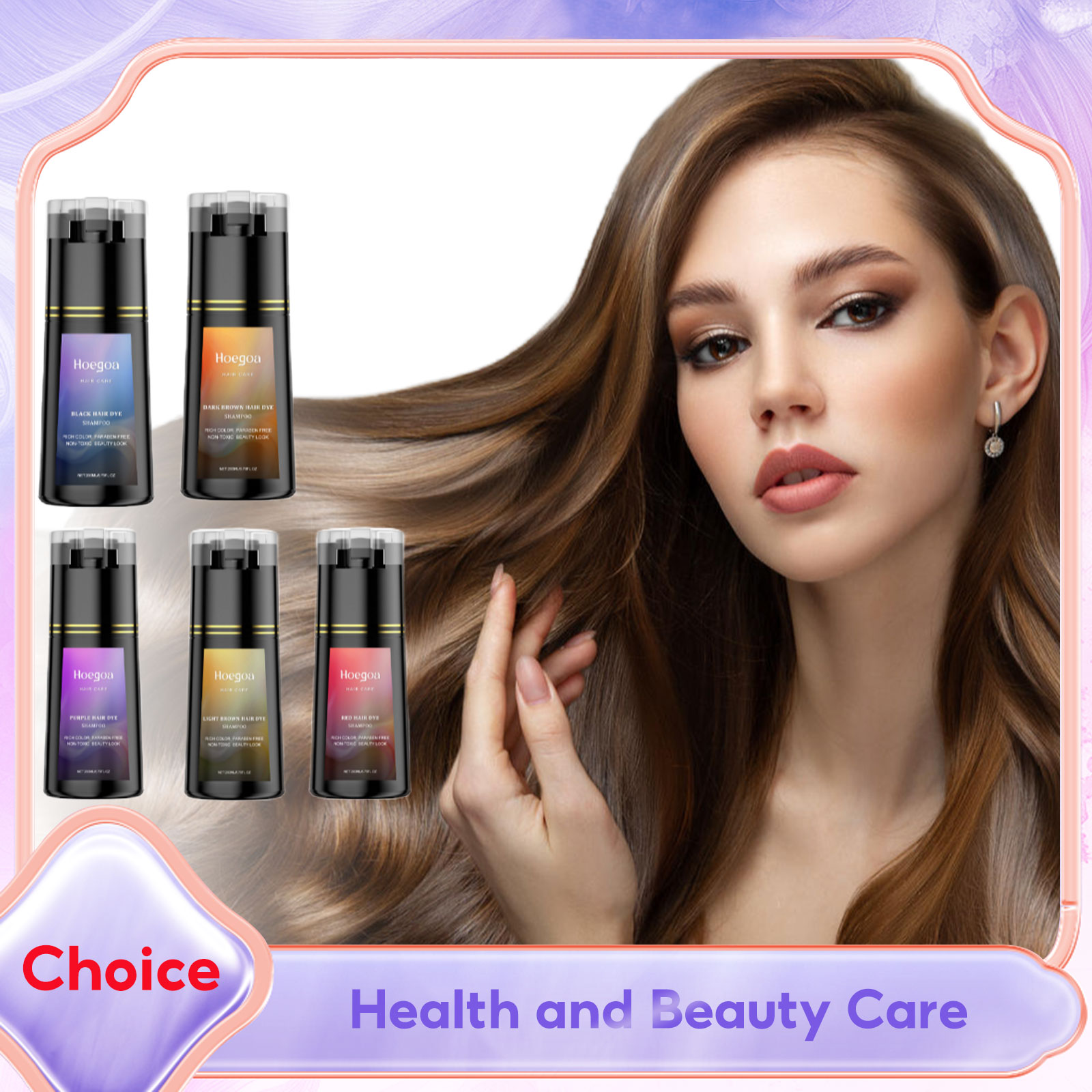 Sampo Pewarna Rambut untuk Cak - Hair Care Natural Ingredients ulasan dan harga