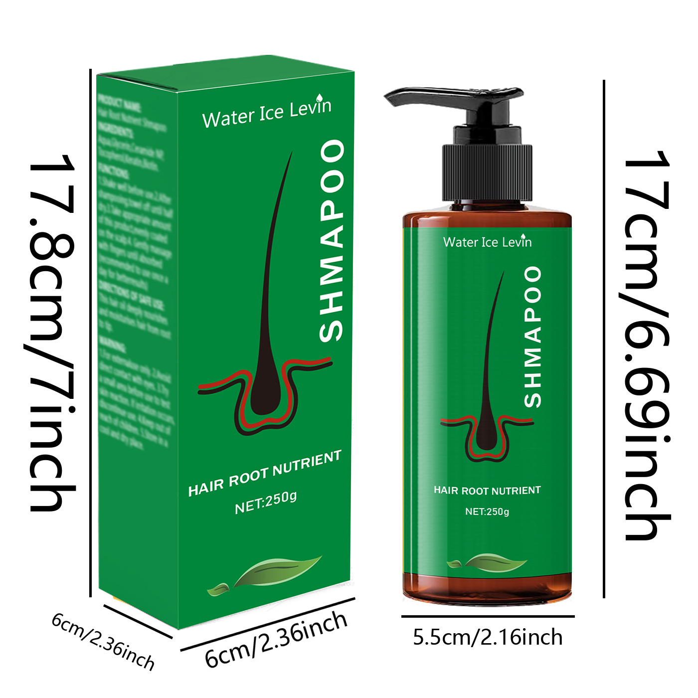 Sampo Penutrisi Akar 250g, For - Hair Care Natural Ingredients ulasan dan harga
