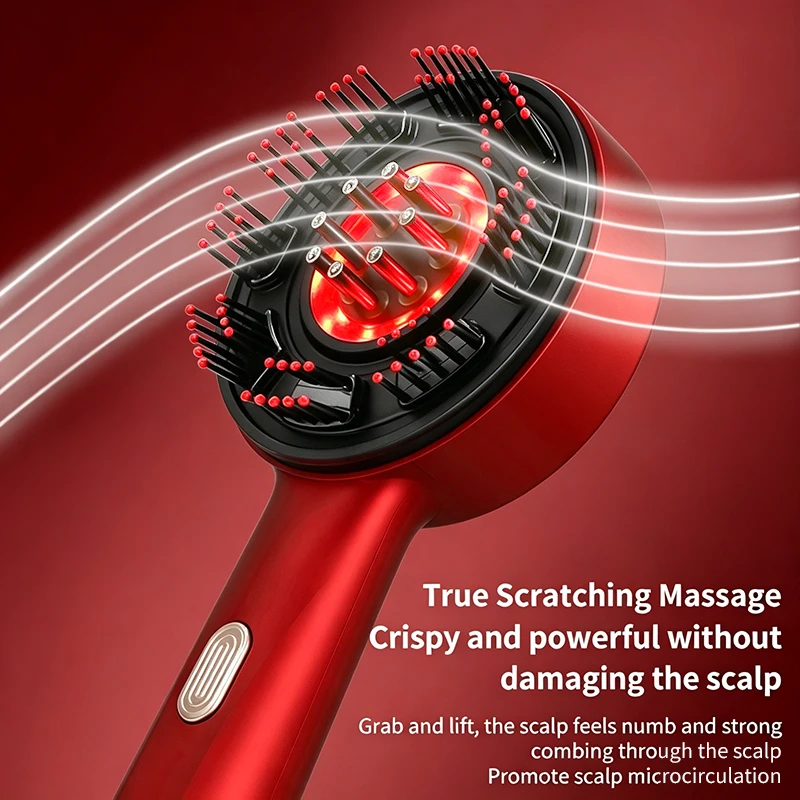 Sisir Pijat Elektrik Portabel, - Hair Care For Hair Growth ulasan dan harga