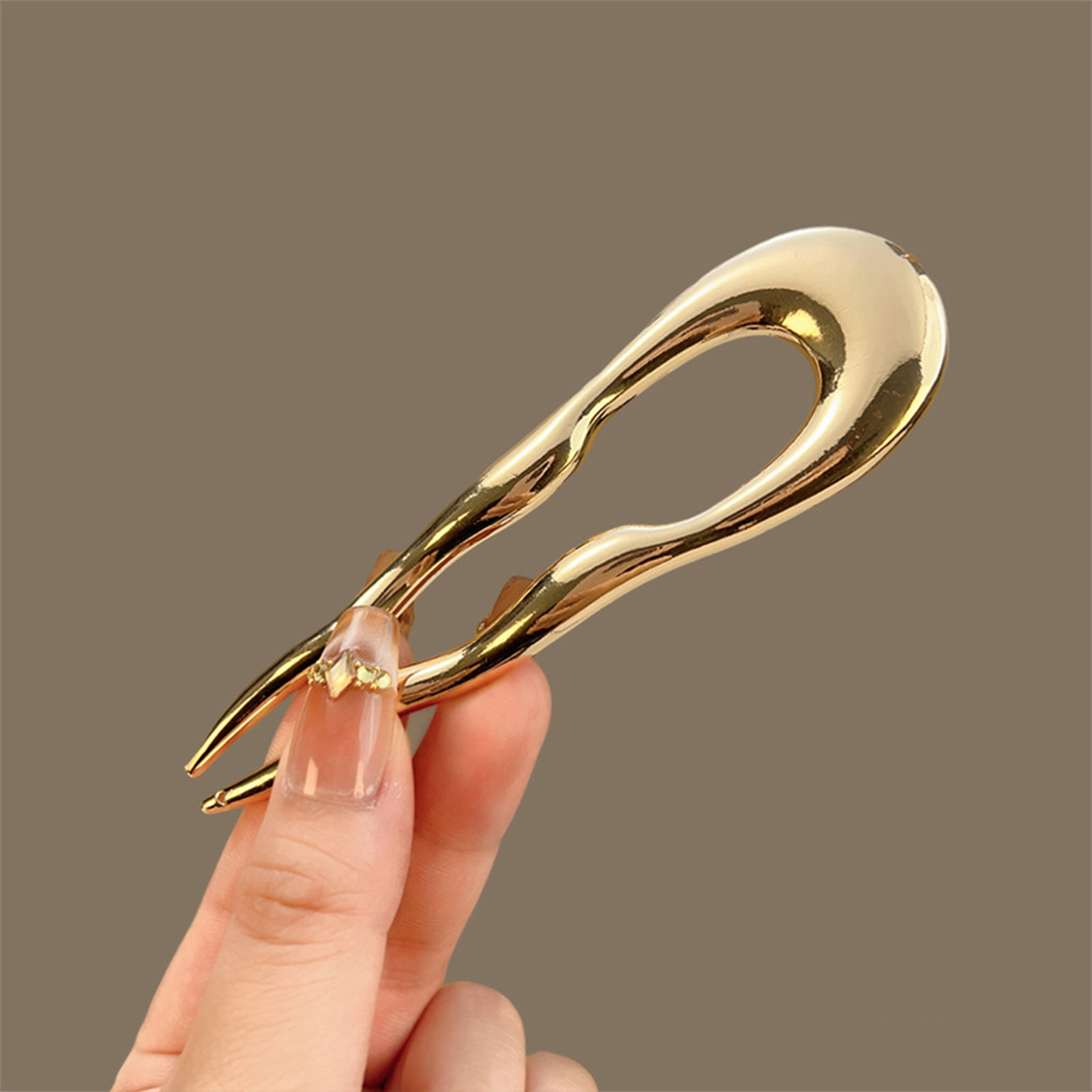 Jepit Rambut Logam Sederhana B - Hair Care Tools ulasan dan harga