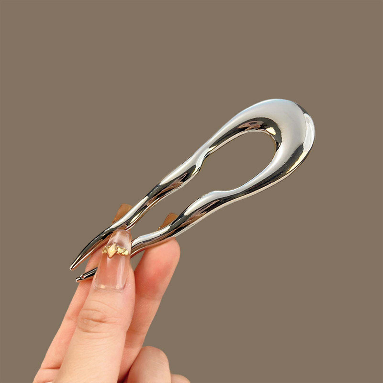 Jepit Rambut Logam Sederhana B - Hair Care Tools ulasan dan harga