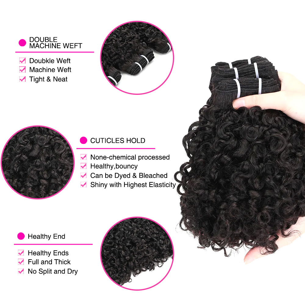 12A Bundel Ikal Pixie Rambut K - Hair Care Women ulasan dan harga