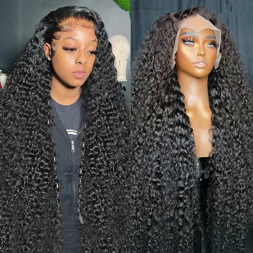 Wig Rambut Asli Deep Wave 13x4 - Lace Front Wig ulasan dan harga