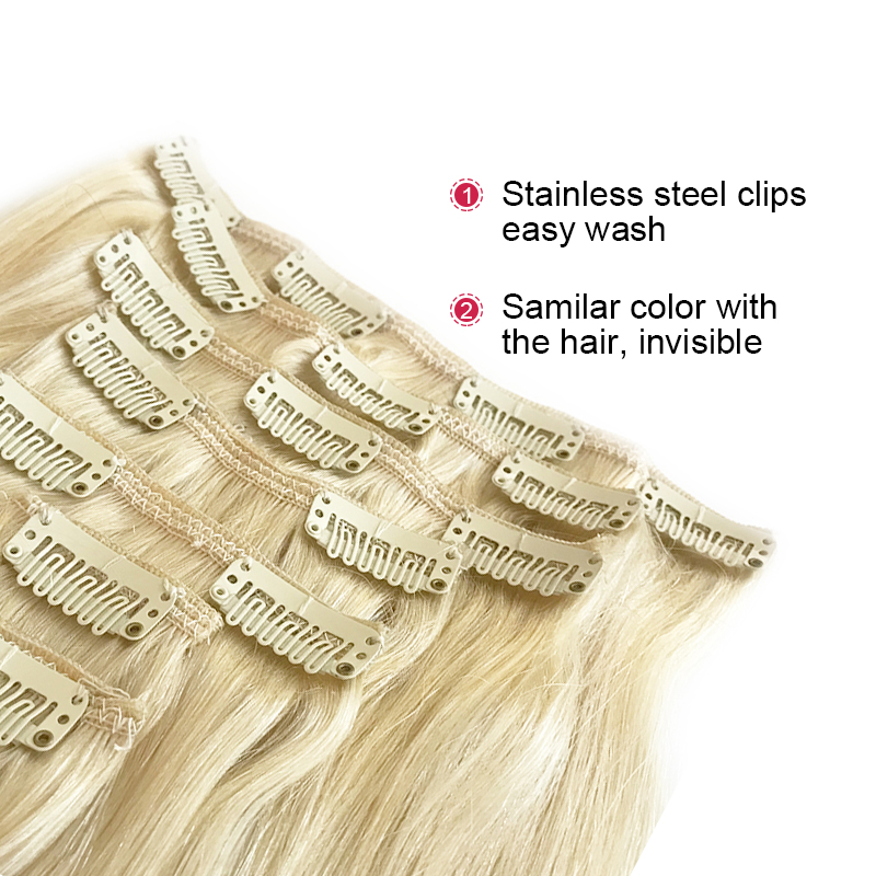 Ali Queen 7Pcs Ekstensi Rambut - Hair Care Women ulasan dan harga