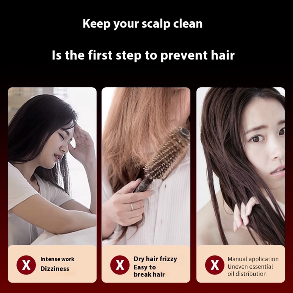 Sisir Pijat Getar Elektrik Lam - Hair Care For Hair Growth ulasan dan harga