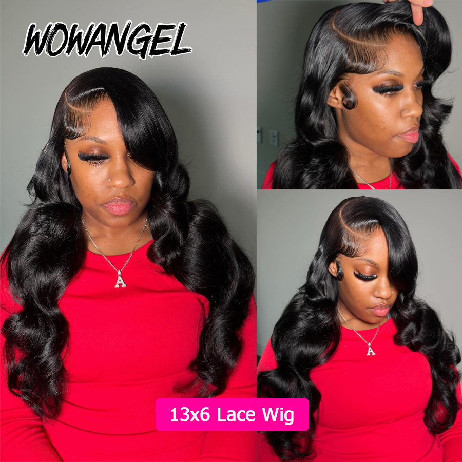 Wow Angel Body Wave Jet Black  - Lace Front Wig ulasan dan harga