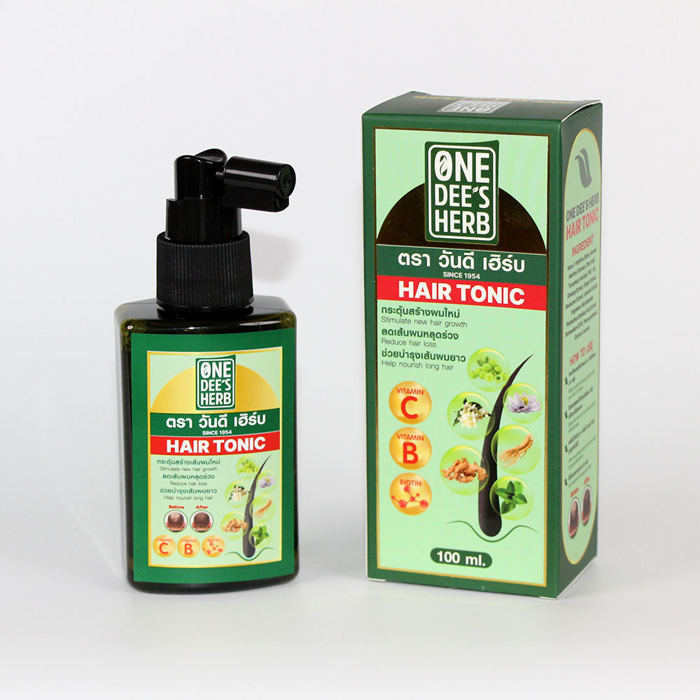 Thailand ONE DEE'S herbal peng - Hair Care Thailand ulasan dan harga