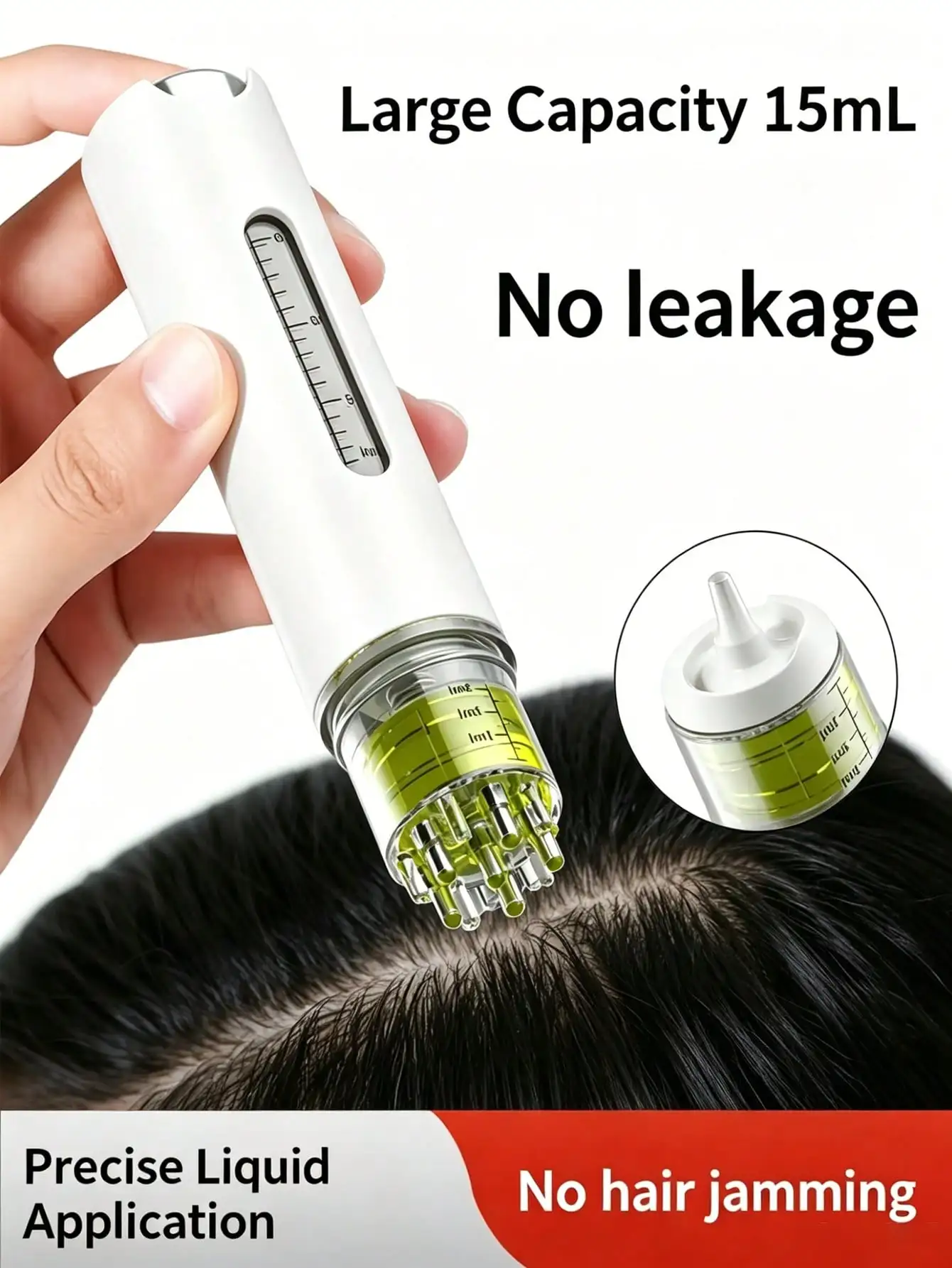 Aplikator Kulit Kepala Kapasit - Hair Care For Hair Growth ulasan dan harga